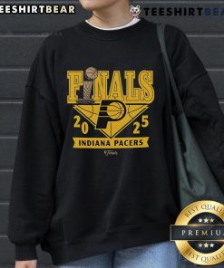 Cozy Indiana Pacers 2025 Finals Participant sweatshirt, perfect for fans celebrating their team's success and style.