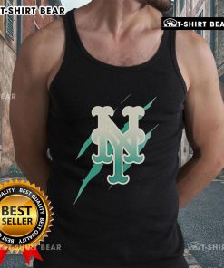 Top Jurassic World Rebirth New York Mets logo tank top featuring vibrant design for fans and collectors.