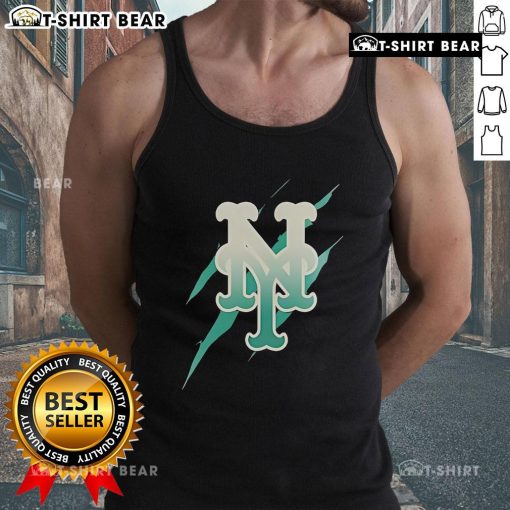 Top Jurassic World Rebirth New York Mets logo tank top featuring vibrant design for fans and collectors.