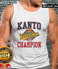 Vintage 90s tank top featuring the Top Kanto League Champion design, perfect for nostalgic Pokmon fans.