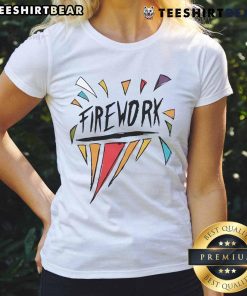 Top Katy Perry The Lifetimes Tour Firework Ladies Tee featuring vibrant fireworks design and stylish fit for fans.