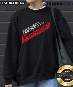 Top Kraftwerk The Man Machine sweatshirt featuring bold graphics and retro design, perfect for music fans and fashion enthusiasts.