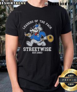 Top Leaders Of The Pack Streetwise Est 2003 T-Shirt featuring a bold graphic design and stylish typography.