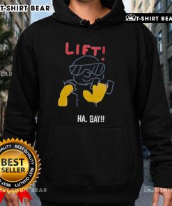 Top Lift Ha Gay Hoodie featuring vibrant colors and a stylish design, perfect for casual wear and expressing pride.