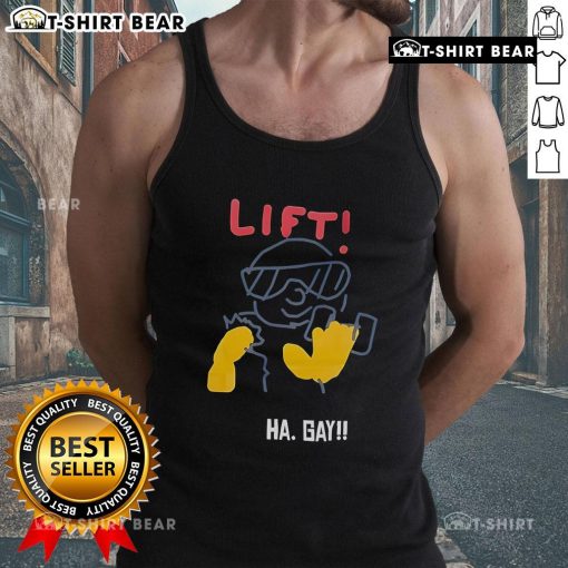 Stylish Top Lift Ha Gay Tank Top featuring vibrant colors and a trendy design, perfect for summer outfits.