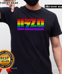 Top Lizzo Pride T-Shirt featuring vibrant colors and bold graphics celebrating inclusivity and self-love.