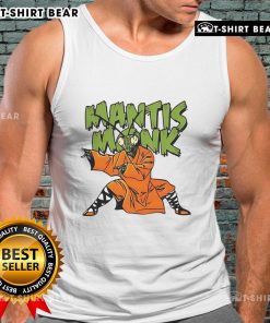 Stylish Top Mantis Monk Tank Top featuring vibrant colors and unique design, perfect for casual summer wear.