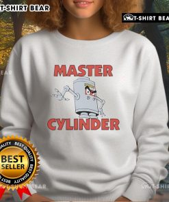 Top Master Cylinder Converted Sweatshirt featuring a unique automotive design for car enthusiasts and casual wear.