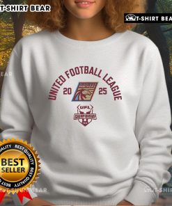 Top Michigan Panthers 2025 UFL Championship Game sweatshirt featuring bold team logo and vibrant colors, perfect for fans.