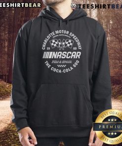 Top NASCAR Field and Stream Charlotte Coca-Cola 600 hoodie featuring vibrant design and race-themed graphics.