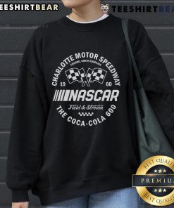 Top NASCAR Field and Stream Charlotte Coca-Cola 600 sweatshirt featuring vibrant graphics for race fans.