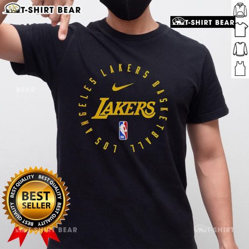 Alt Text: Top NBA Los Angeles Lakers 2025 T-Shirt featuring team logo and vibrant colors for fans and collectors.