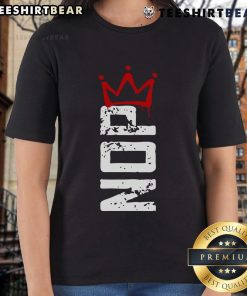 Vertical ladies tee featuring a protest sign with 'Top No Kings' message, perfect for activism and fashion.