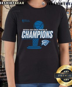 Top Oklahoma City Thunder 2025 NBA Finals Champions playoff ladies tee showcasing team pride and style.