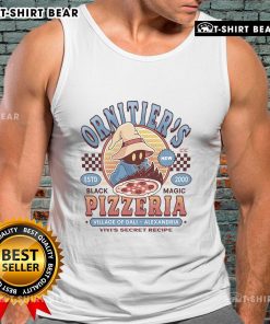 Vintage Top Orniter Pizzeria tank top featuring a retro design, perfect for pizza lovers and casual wear enthusiasts.