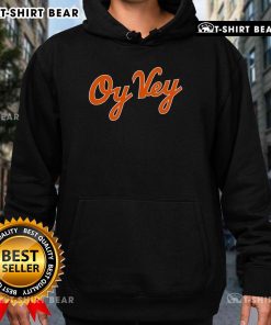 New York Mets hoodie featuring 'Top Oy Vey' design, perfect for fans showcasing their team spirit in style.