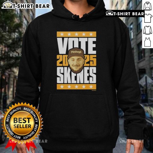 Top Paul Skenes 2025 Vote Hoodie featuring bold graphics and a stylish design for baseball fans and supporters.