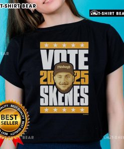 Top Paul Skenes 2025 Vote Ladies Tee featuring a stylish design for fans supporting Paul Skenes' campaign.