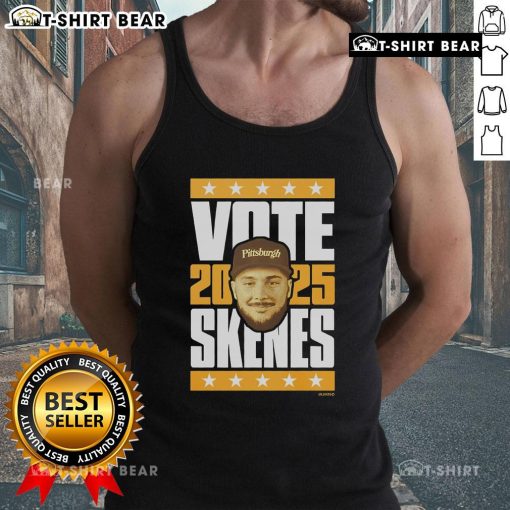 Stylish Top Paul Skenes 2025 Vote tank top featuring bold graphics and a comfortable fit for supporters.