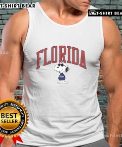 Florida Joe college tank top featuring a vibrant Top Peanuts graphic, perfect for fans and casual wear.