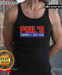 Top Phils Ammu Nation GTA VI Tank Top featuring vibrant graphics and stylish design for avid gamers.