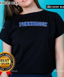 Pennbrook Ladies Tee showcasing the Top Pod Meets World design, perfect for fans and stylish casual wear.