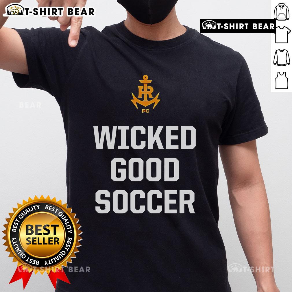 Top Rhode Island Fc Wicked Good Soccer T Shirt Top Rhode Island FC Wicked Good Soccer T-Shirt featuring vibrant design and team colors for passionate fans.
