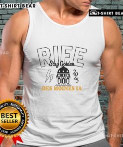 Stylish Top Rife Stay Golden tank top in Des Moines, IA, perfect for summer fashion in 2025.