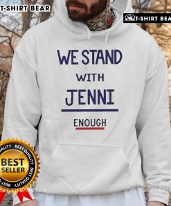 Top San Diego Wave 'I Stand With Jenni' hoodie in vibrant colors, promoting support and unity in the community.