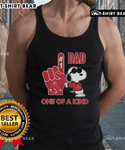 Unique Snoopy Boston Red Sox tank top for dads, perfect for sports fans and casual summer wear.
