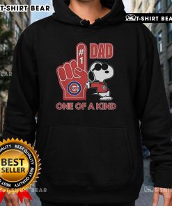 Unique Snoopy Chicago Cubs hoodie for dads, featuring a stylish design perfect for baseball fans and collectors.