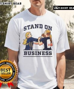 Top Sophie Cunningham Stand On Business Cartoon T-Shirt featuring vibrant graphics and a stylish design for casual wear.