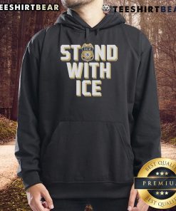 Top Stand With ICE US Hoodie featuring bold lettering and a stylish design for supporters of ICE.