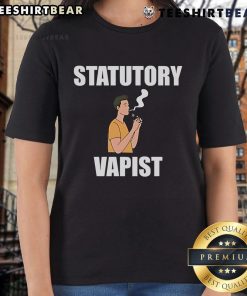Top Statutory Vapist Ladies Tee featuring a stylish design perfect for casual wear and expressing unique personality.