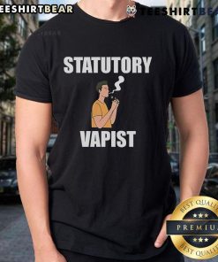 Top Statutory Vapist T-Shirt featuring bold graphic design, perfect for casual wear and statement fashion.