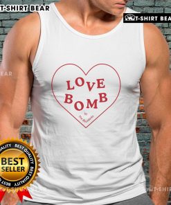 Top The Boondocks Love Bomb Tank Top featuring vibrant graphics and a stylish design for fans of the series.