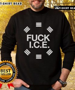 Alt Text: Top The Callous Daoboys Fuck Ice Sweatshirt featuring bold graphic design, perfect for casual streetwear style.