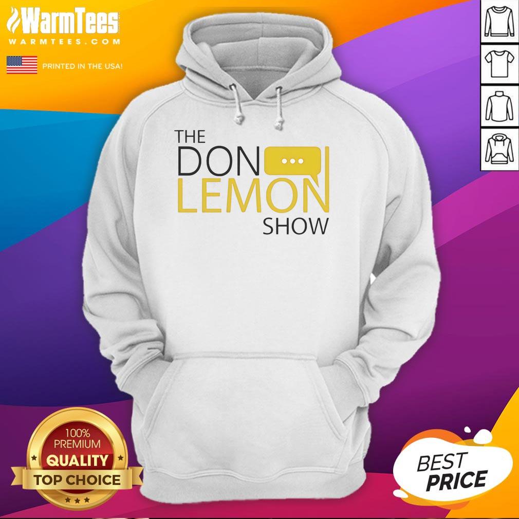 Top The Don Lemon Show Logo Hoodie Cozy hoodie featuring the Top The Don Lemon Show logo, perfect for fans of the popular talk show.
