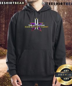 Top The Exceptional Zack Kennedy Harris professional wrestler logo hoodie design in bold colors and stylish graphics.