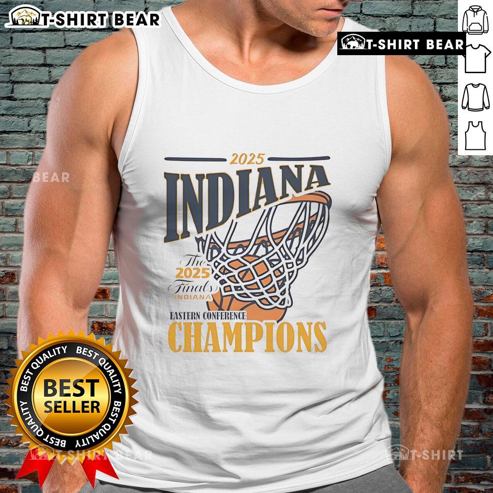 Top The Indiana Pacers 2025 Eastern Conference Champs Tank Top Top-The-Indiana-Pacers-2025-Eastern-Conference-Champs-Tank-Top featuring bold team logo and vibrant colors for fans.