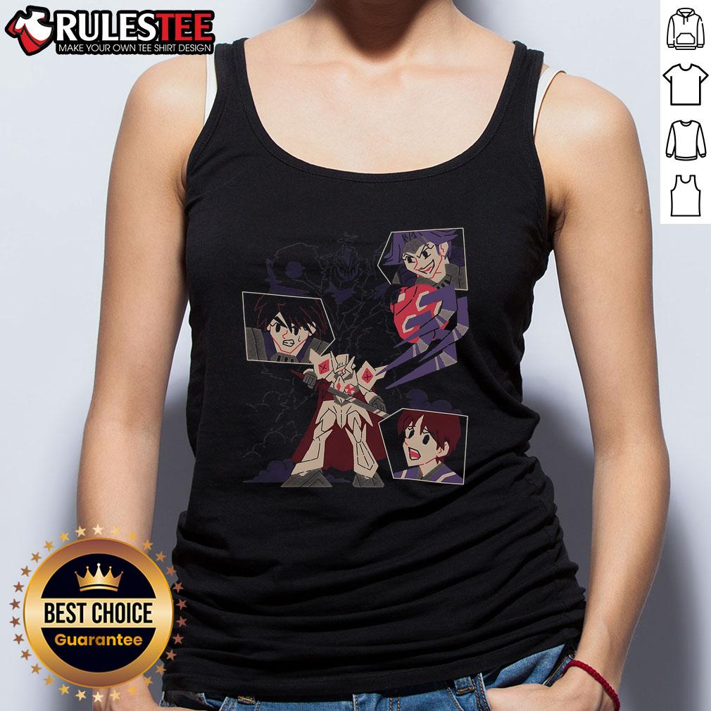 Top The Invisible Threat Tank Top Alt Text: Stylish Top-The-Invisible-Threat tank top featuring a unique design, perfect for casual wear and fashion enthusiasts.