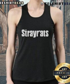 Top The Stray Rats Mobster Tank Top featuring a graphic design, ideal for streetwear enthusiasts and stylish casual outfits.