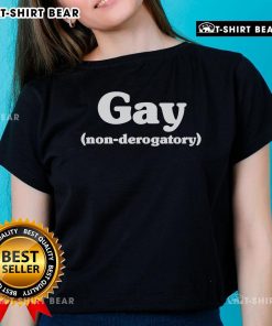 Stylish Top Tommy Bowe Gay Non-Derogatory Ladies Tee in vibrant colors, perfect for casual outings and showing support.