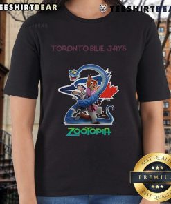 Top Toronto Blue Jays Zootopia 2 Ladies Tee featuring vibrant colors and stylish design for baseball fans.