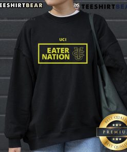 Alt Text: Top UC Irvine Eater Nation sweatshirt in navy blue, showcasing school spirit and comfort for fans and students.