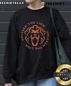 Unleash The Lion Sweatshirt featuring a bold graphic design, perfect for casual wear and showcasing your fierce style.