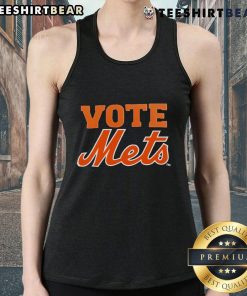 Stylish Top Vote Mets 2025 tank top featuring bold graphics, perfect for fans to show support at games and events.