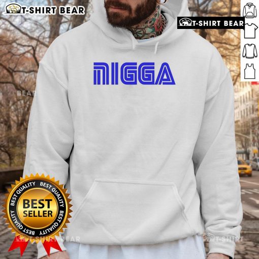 Stylish Top W Sydeon wearing a Sega Nigga hoodie, showcasing urban fashion and streetwear trends.