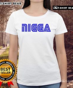 Top W Sydeon with Sega Nigga Ladies Tee, featuring a stylish design perfect for casual wear and gaming enthusiasts.