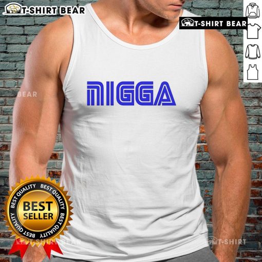 Top W Sydeon with Sega Nigga Tank Top featuring vibrant design, perfect for casual summer style and gaming enthusiasts.